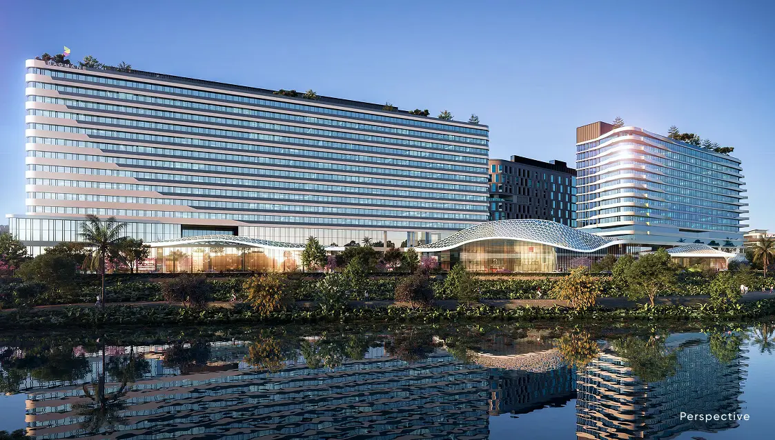 Bagmane REIT upscale hotel development ORR Mahadevpura Bengaluru