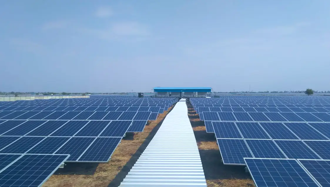 Sedam solar park renewable energy generation Karnataka